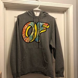 authentic OFWGKTA Odd Future tie dye donut hoodie